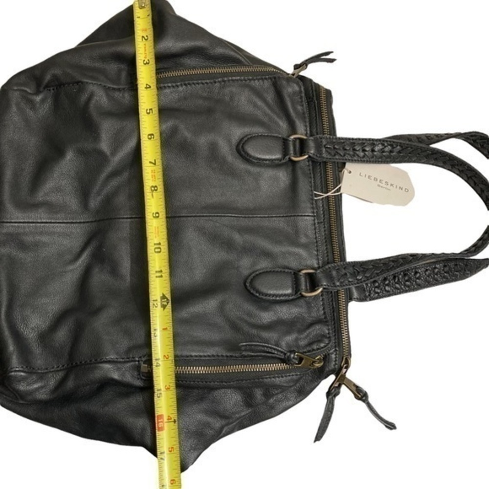 Liebeskind Berlin black leather multi pocket bag - Picture 13 of 15
